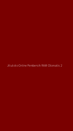 Tampilan Antarmuka Aplikasi Jitutoto Online Pembersih Ram Otomatis - 2
