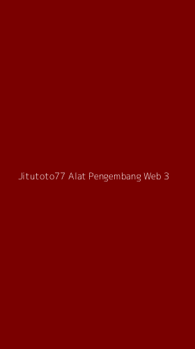 Tampilan Antarmuka Aplikasi Jitutoto77 Alat Pengembang Web - 3