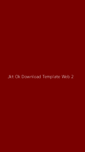 Tampilan Antarmuka Aplikasi Jkt Ok Download Template Web - 2