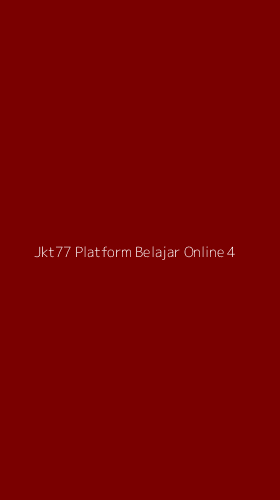Tampilan Antarmuka Aplikasi Jkt77 Platform Belajar Online - 4
