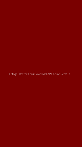 Tampilan Antarmuka Aplikasi Jkttogel Daftar Cara Download Apk Game Resmi - 1