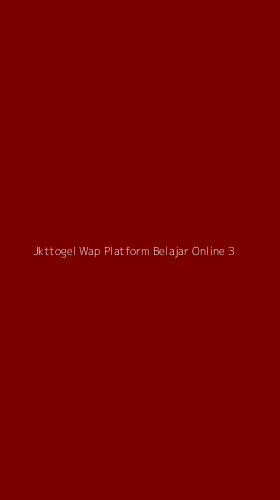 Tampilan Antarmuka Aplikasi Jkttogel Wap Platform Belajar Online - 3