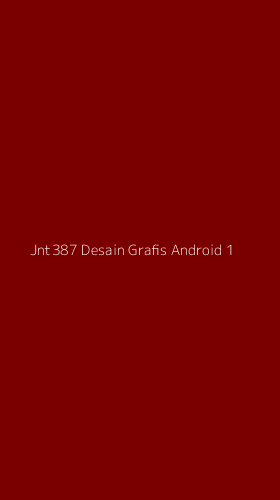 Tampilan Antarmuka Aplikasi Jnt387 Desain Grafis Android - 1