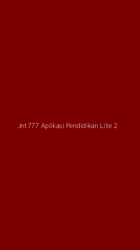 Tampilan Antarmuka Aplikasi Jnt777 Aplikasi Pendidikan Lite - 2