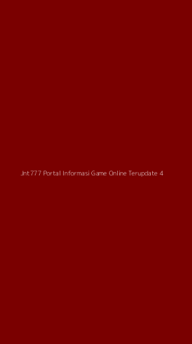 Tampilan Antarmuka Aplikasi Jnt777 Portal Informasi Game Online Terupdate - 4