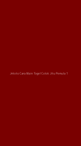 Tampilan Antarmuka Aplikasi Jntoto Cara Main Togel Colok Jitu Pemula - 1