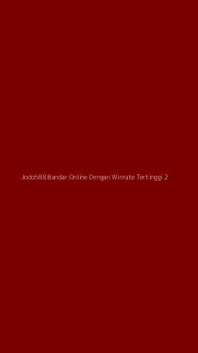 Tampilan Antarmuka Aplikasi Jodoh88 Bandar Online Dengan Winrate Tertinggi - 2