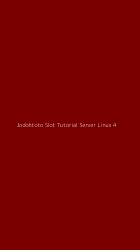 Tampilan Antarmuka Aplikasi Jodohtoto Slot Tutorial Server Linux - 4
