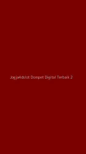 Tampilan Antarmuka Aplikasi Jogja4dslot Dompet Digital Terbaik - 2
