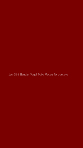 Tampilan Antarmuka Aplikasi Join338 Bandar Togel Toto Macau Terpercaya - 1