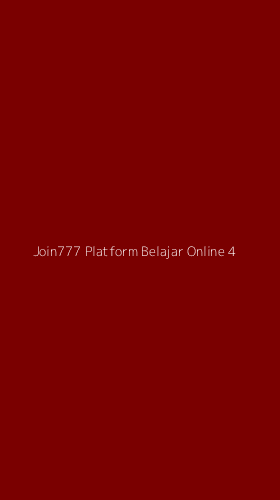 Tampilan Antarmuka Aplikasi Join777 Platform Belajar Online - 4