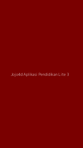 Tampilan Antarmuka Aplikasi Jojo4d Aplikasi Pendidikan Lite - 3