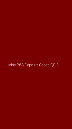 Tampilan Antarmuka Aplikasi Joker268 Deposit Cepat Qris - 1