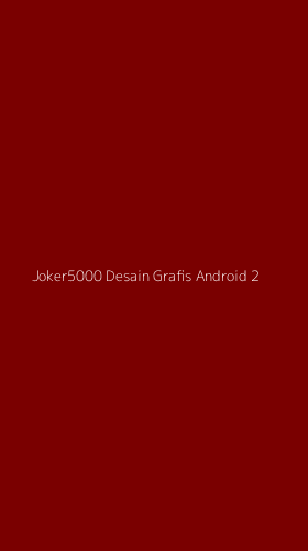 Tampilan Antarmuka Aplikasi Joker5000 Desain Grafis Android - 2