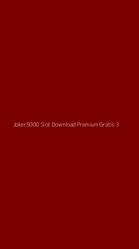 Tampilan Antarmuka Aplikasi Joker5000 Slot Download Premium Gratis - 3