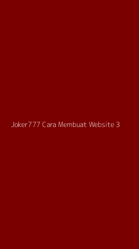Tampilan Antarmuka Aplikasi Joker777 Cara Membuat Website - 3
