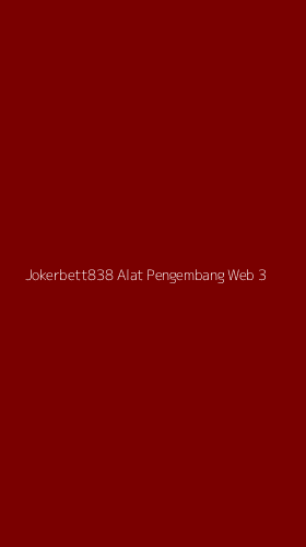 Tampilan Antarmuka Aplikasi Jokerbett838 Alat Pengembang Web - 3