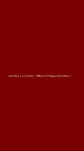 Tampilan Antarmuka Aplikasi Jokerdex Situs Dengan Metode Pembayaran Lengkap - 4
