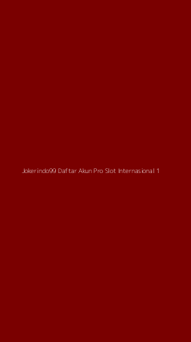 Tampilan Antarmuka Aplikasi Jokerindo99 Daftar Akun Pro Slot Internasional - 1
