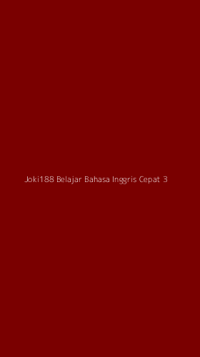 Tampilan Antarmuka Aplikasi Joki188 Belajar Bahasa Inggris Cepat - 3