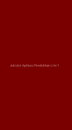 Tampilan Antarmuka Aplikasi Jokislot Aplikasi Pendidikan Lite - 1