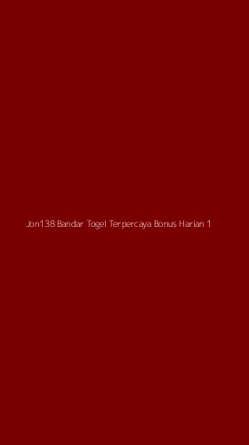 Tampilan Antarmuka Aplikasi Jon138 Bandar Togel Terpercaya Bonus Harian - 1