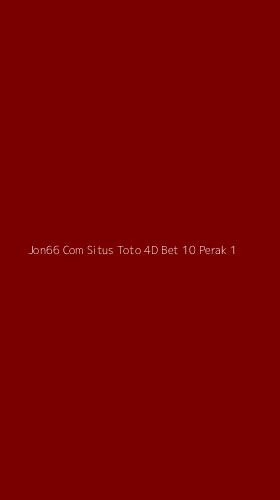 Tampilan Antarmuka Aplikasi Jon66 Com Situs Toto 4d Bet 10 Perak - 1