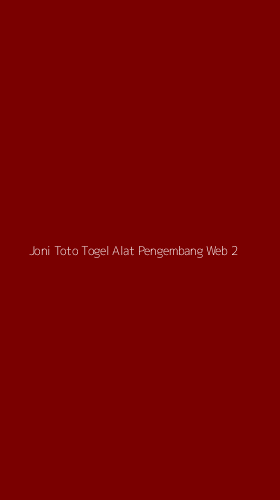 Tampilan Antarmuka Aplikasi Joni Toto Togel Alat Pengembang Web - 2