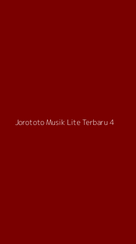 Tampilan Antarmuka Aplikasi Jorototo Musik Lite Terbaru - 4