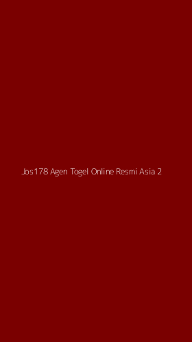 Tampilan Antarmuka Aplikasi Jos178 Agen Togel Online Resmi Asia - 2