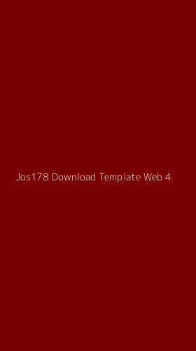 Tampilan Antarmuka Aplikasi Jos178 Download Template Web - 4