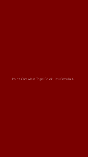 Tampilan Antarmuka Aplikasi Joslot Cara Main Togel Colok Jitu Pemula - 4