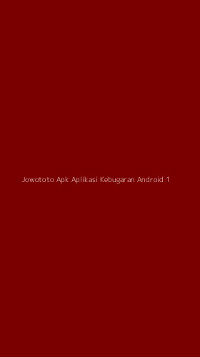 Tampilan Antarmuka Aplikasi Jowototo Apk Aplikasi Kebugaran Android - 1