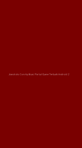 Tampilan Antarmuka Aplikasi Jowototo Com Aplikasi Portal Game Terbaik Android - 2