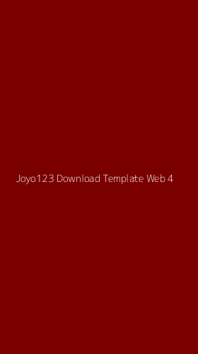 Tampilan Antarmuka Aplikasi Joyo123 Download Template Web - 4