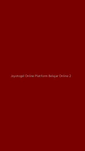 Tampilan Antarmuka Aplikasi Joyotogel Online Platform Belajar Online - 2