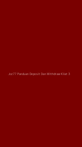 Tampilan Antarmuka Aplikasi Joz77 Panduan Deposit Dan Withdraw Kilat - 3