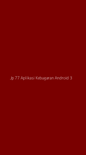 Tampilan Antarmuka Aplikasi Jp 77 Aplikasi Kebugaran Android - 3