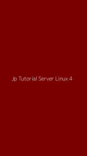 Tampilan Antarmuka Aplikasi Jp Tutorial Server Linux - 4
