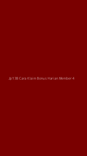 Tampilan Antarmuka Aplikasi Jp138 Cara Klaim Bonus Harian Member - 4