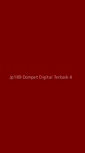 Tampilan Antarmuka Aplikasi Jp189 Dompet Digital Terbaik - 4