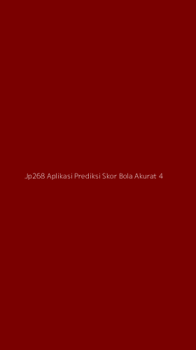 Tampilan Antarmuka Aplikasi Jp268 Aplikasi Prediksi Skor Bola Akurat - 4