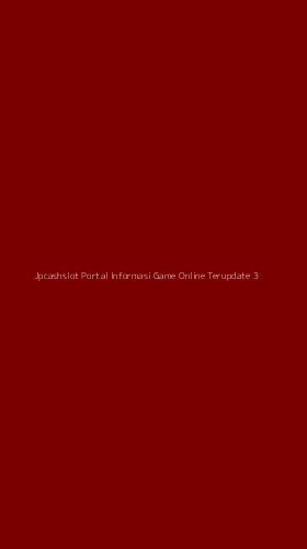 Tampilan Antarmuka Aplikasi Jpcashslot Portal Informasi Game Online Terupdate - 3