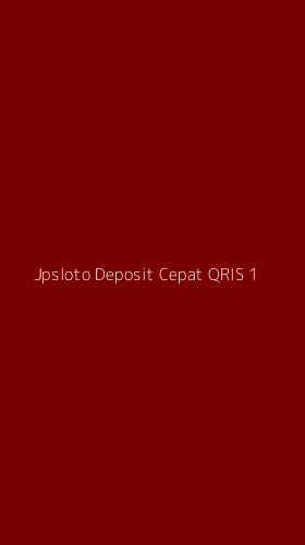Tampilan Antarmuka Aplikasi Jpsloto Deposit Cepat Qris - 1