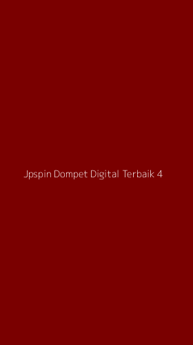 Tampilan Antarmuka Aplikasi Jpspin Dompet Digital Terbaik - 4