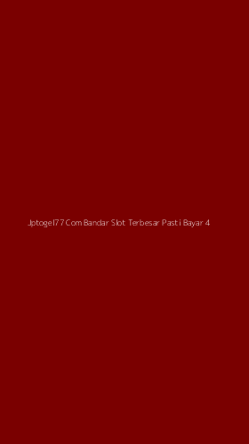 Tampilan Antarmuka Aplikasi Jptogel77 Com Bandar Slot Terbesar Pasti Bayar - 4
