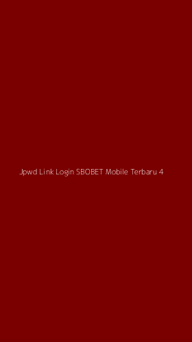 Tampilan Antarmuka Aplikasi Jpwd Link Login Sbobet Mobile Terbaru - 4