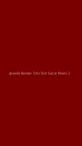 Tampilan Antarmuka Aplikasi Jpwede Bandar Toto Slot Gacor Resmi - 2