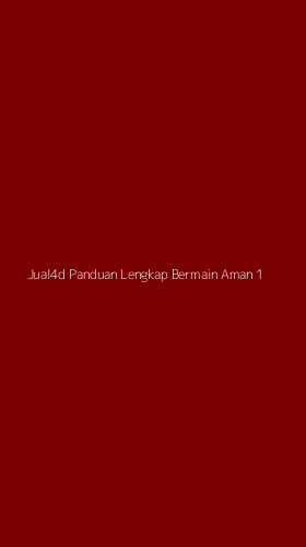 Tampilan Antarmuka Aplikasi Jual4d Panduan Lengkap Bermain Aman - 1