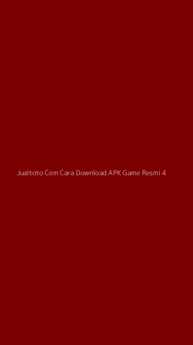 Tampilan Antarmuka Aplikasi Jualtoto Com Cara Download Apk Game Resmi - 4